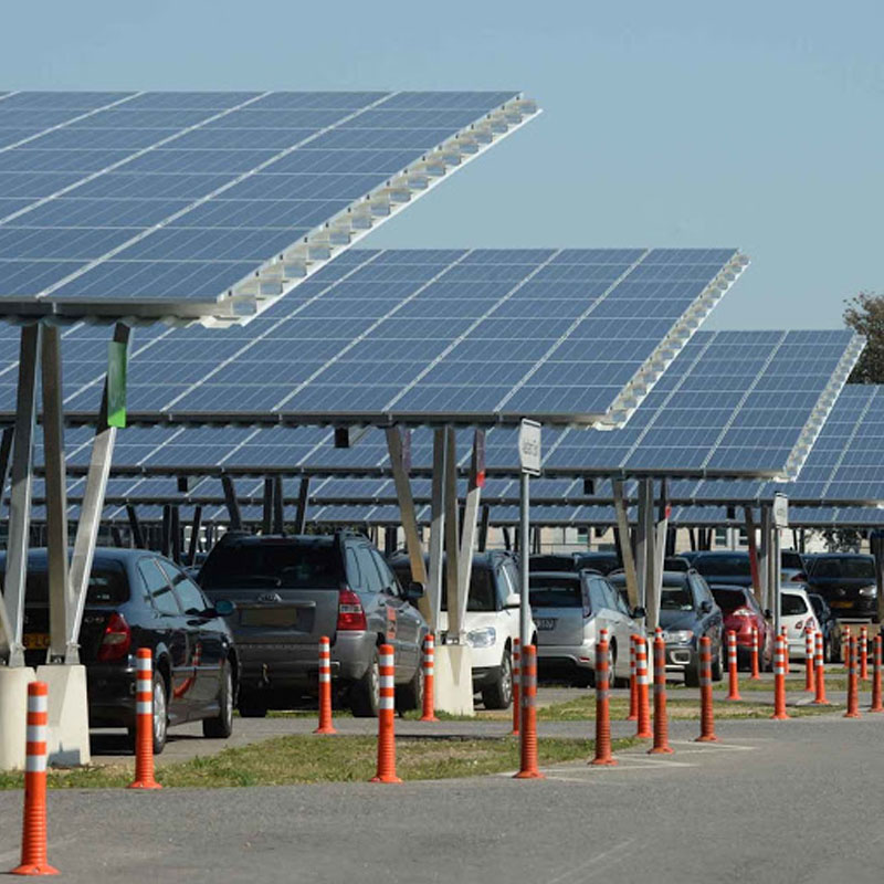 Alüminyum Özelleştirilmiş Sunrack Solar Carport
