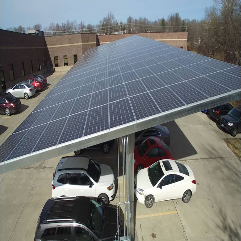 Yüksek Mukavemetli Otomotiv Solar Carport İstasyonları
