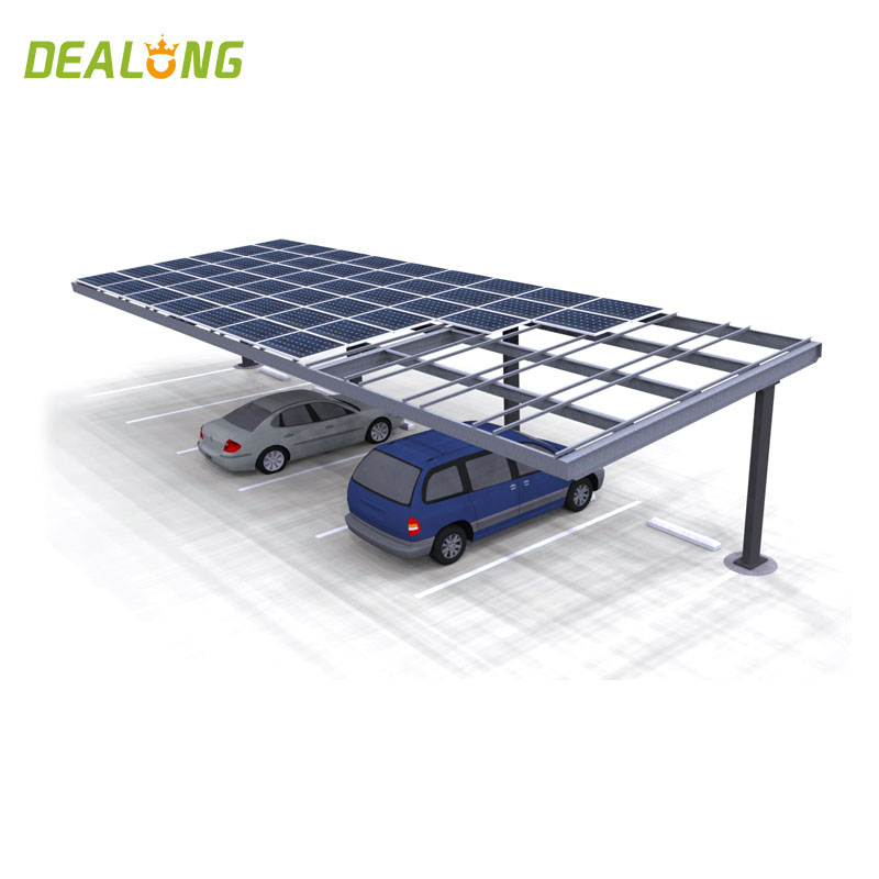 AL6005-T5 Ayarlanabilir Güneş Paneli Carport Yapısı
