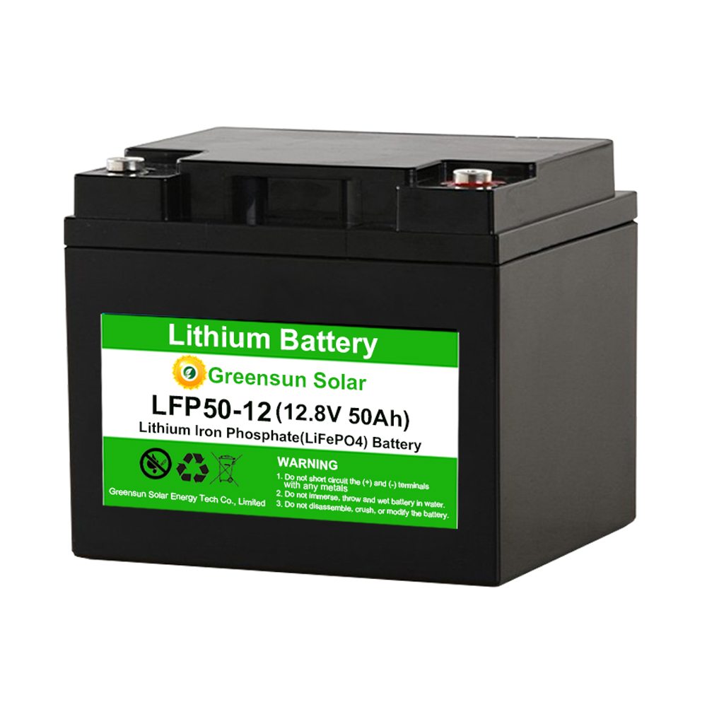 Lityum demir Fosfat 12v 50ah Pil Paketi
