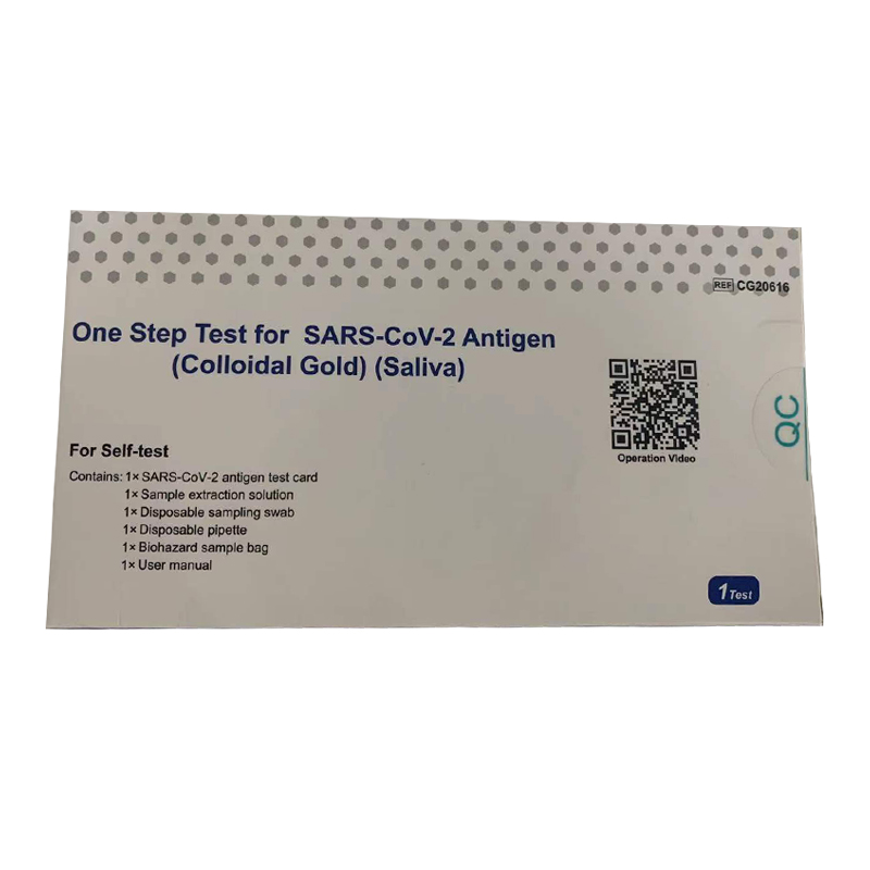 SARS-CoV-2 Antijeni (Tükürük) için Bir Adım Testi
