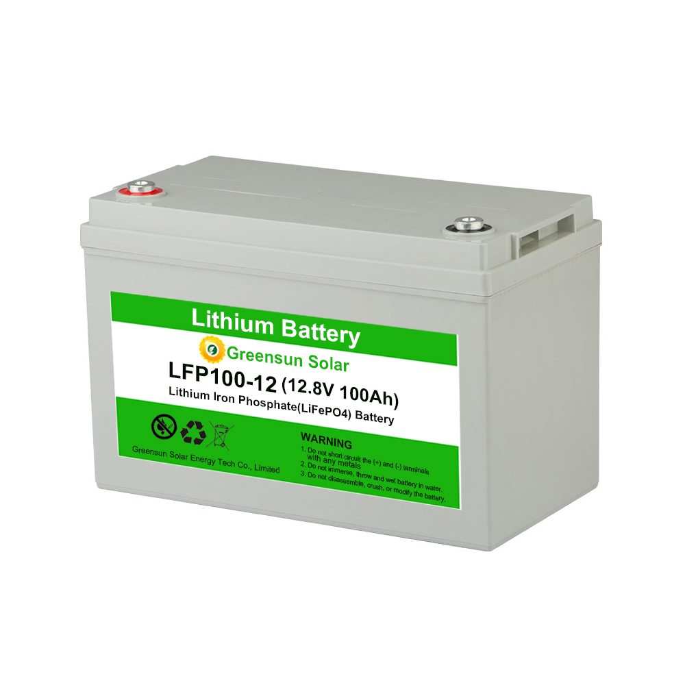 Satılık LiFePO4 Lityum İyon Pil Paketi 12v 100ah Derin Çevrim
