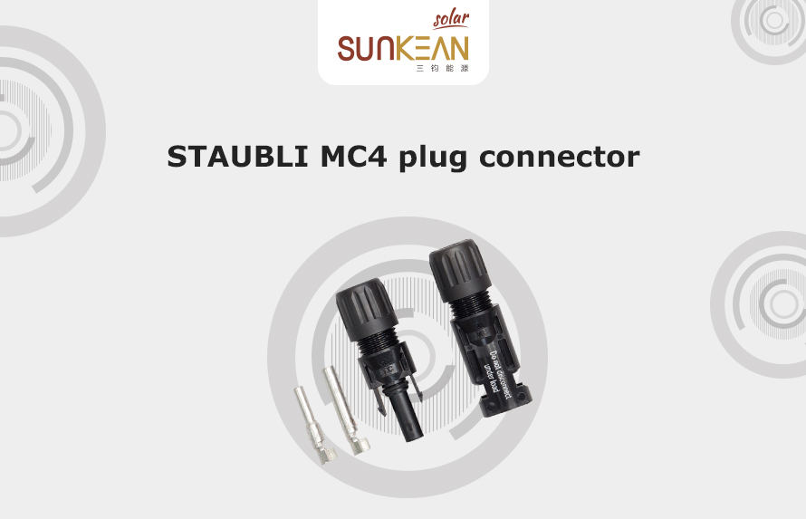 MC4 fişli PV konnektörü