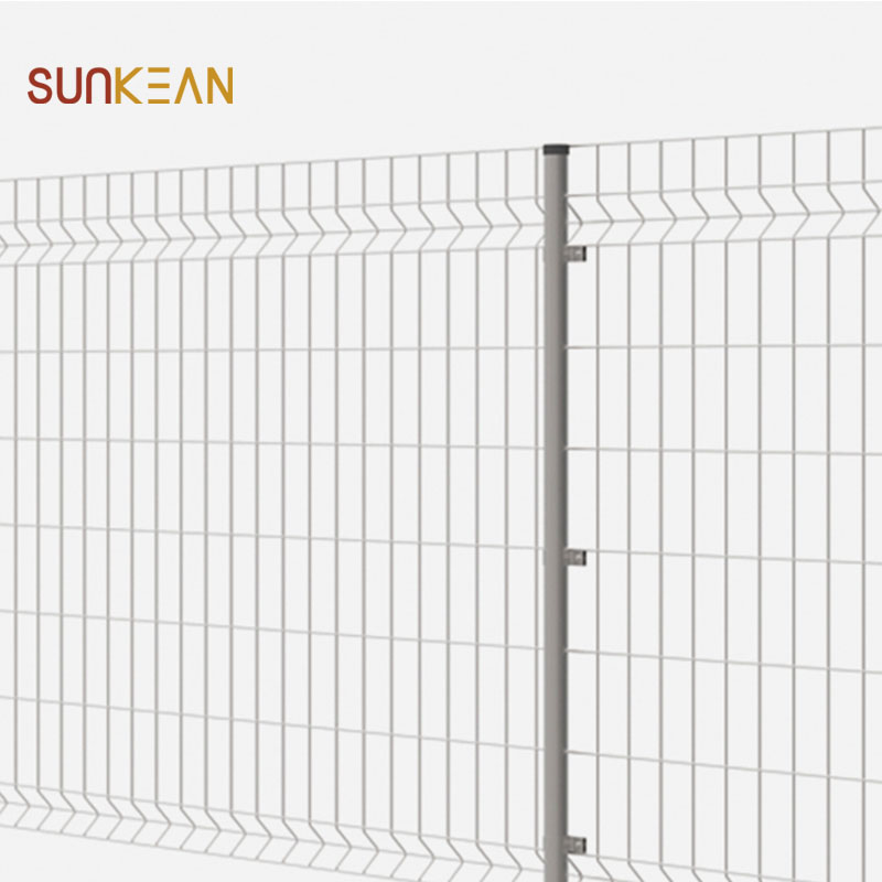 Özelleştirilmiş boyut çelik çit, güneş enerjisi istasyonu için kullanılan kaynak örgü çember çit
