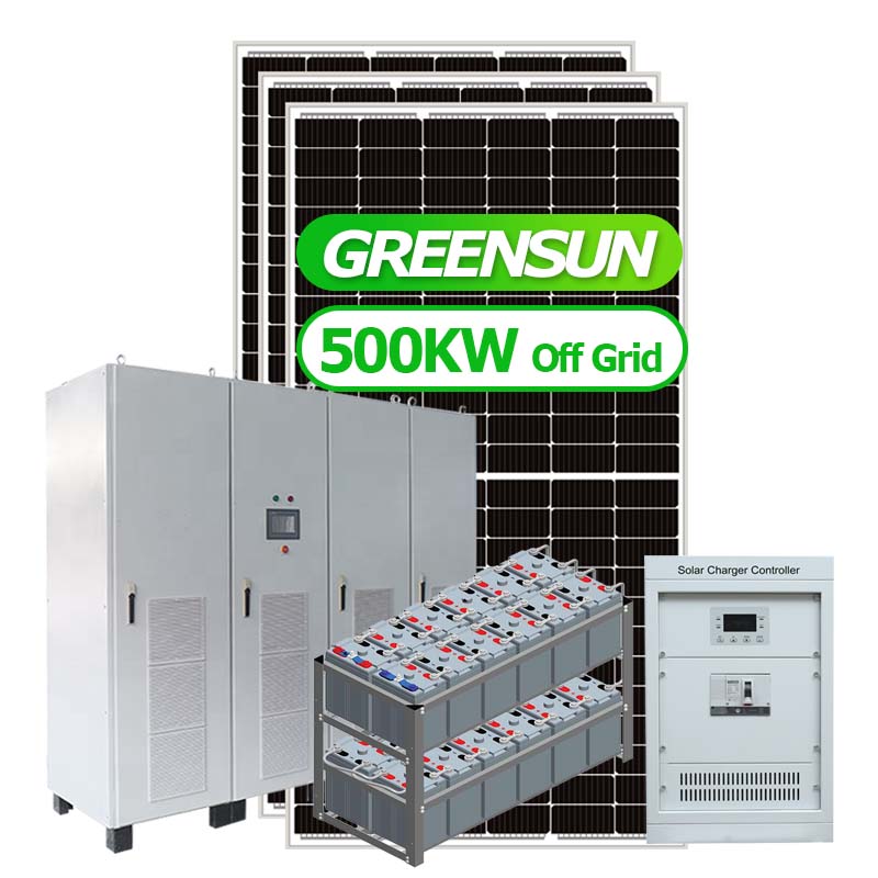 Kapalı Izgara Güneş Enerjisi Sistemi 500 KW Güneş Projesi 200KW 300KW 500KW Ticari Güneş Sistemi
