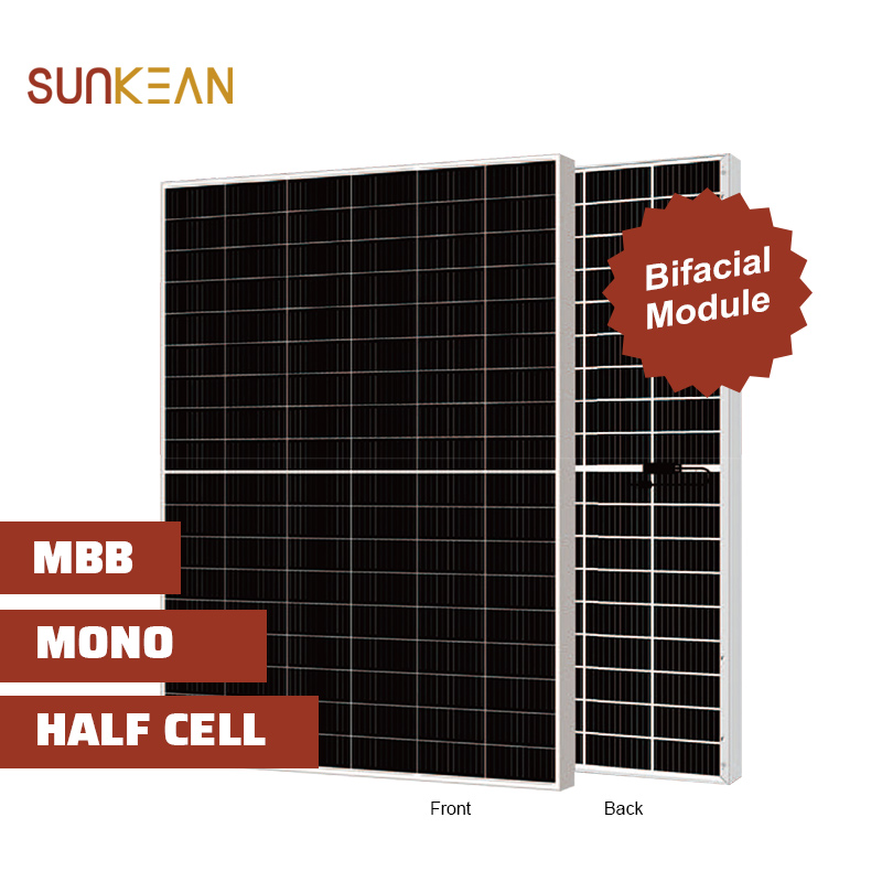 210mm Hücre Boyutu 545W Çift Yüzlü modül 108 Hücreli Mono güneş paneli

