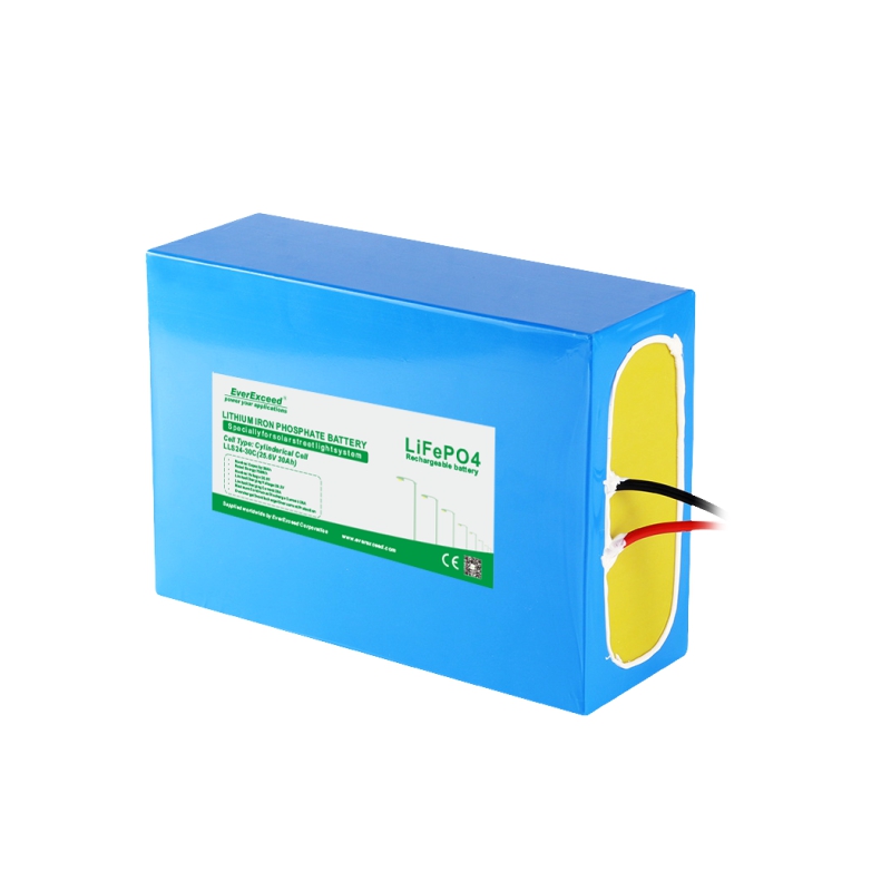 Solar Sokak Lambası için UL Onayı 12V 30Ah LiFePO4 piller
