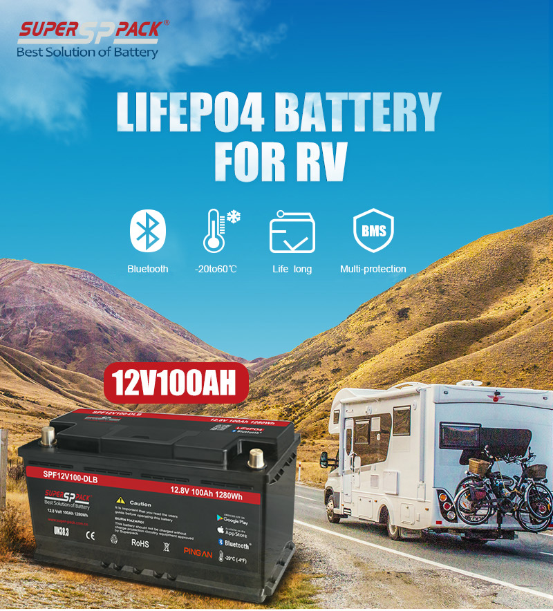 Superpack 12 volt lityum rv pil