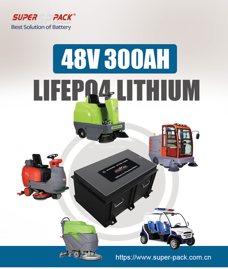 Superpack 48V 300Ah Temizlik Ekipmanları lifepo4