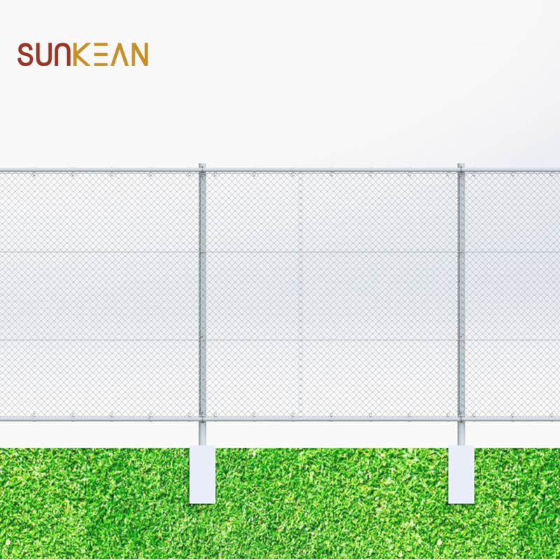 Elmas örgü çit 1.2m 1.5m 1.8m sıcak daldırma galvanizli zincir bağlantı çit
