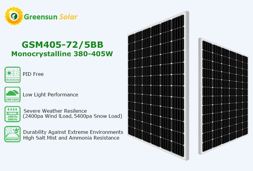 perc güneş paneli 3805w 405w