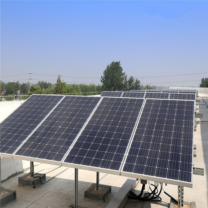 Ev için 10kw bağımsız konut güneş enerjisi jeneratörü sistemi
