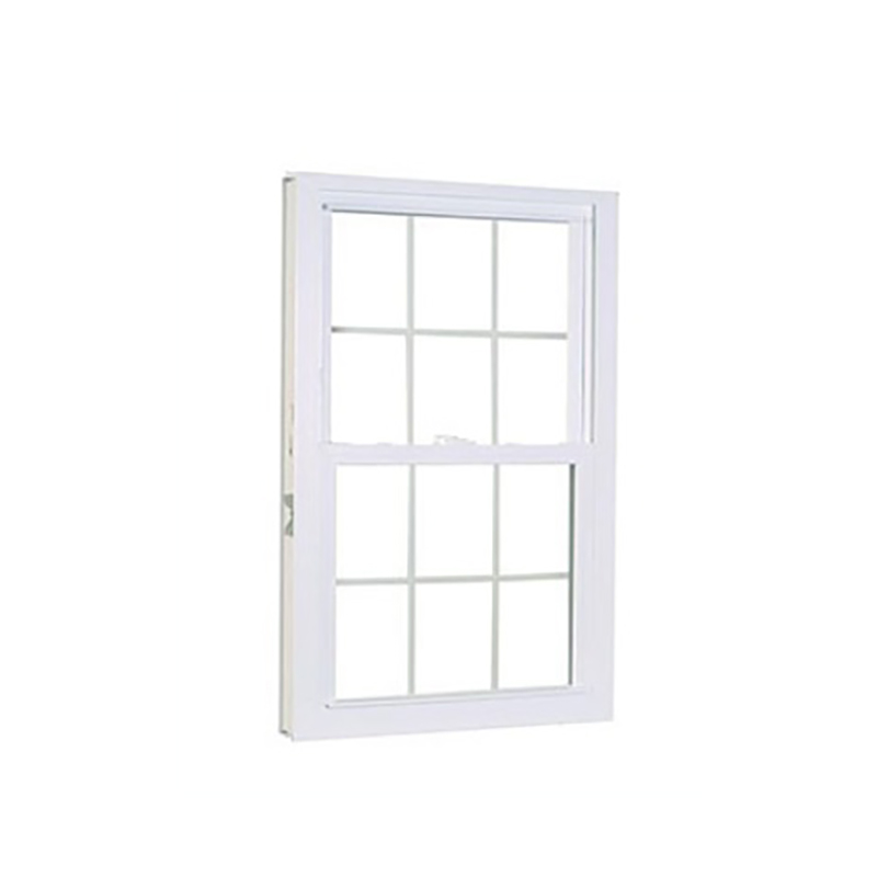 Izgaralı Beyaz Çift Askılı ve Eğimli Alüminyum Pencereler
