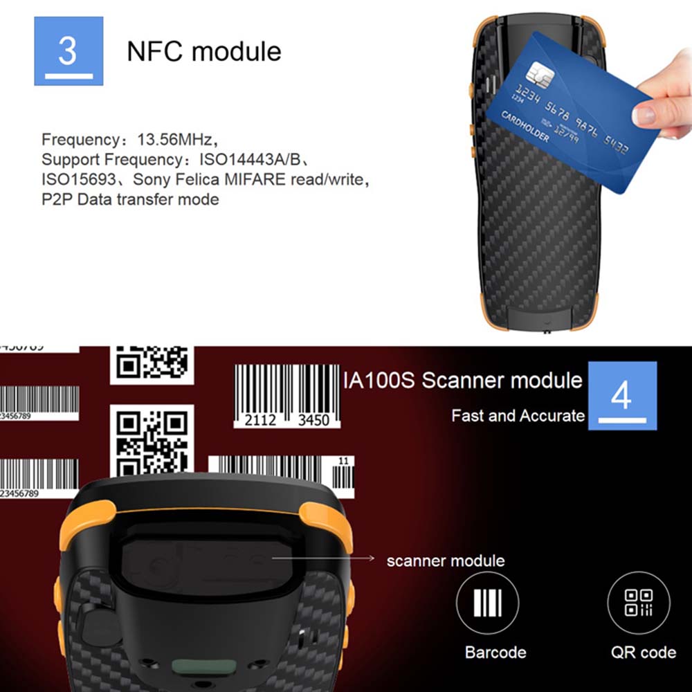 Android RFID PDA'sı