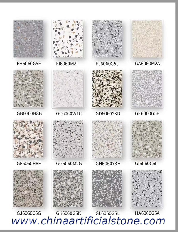 Terrazzo Görünümlü Porselen Karo 600x600mm