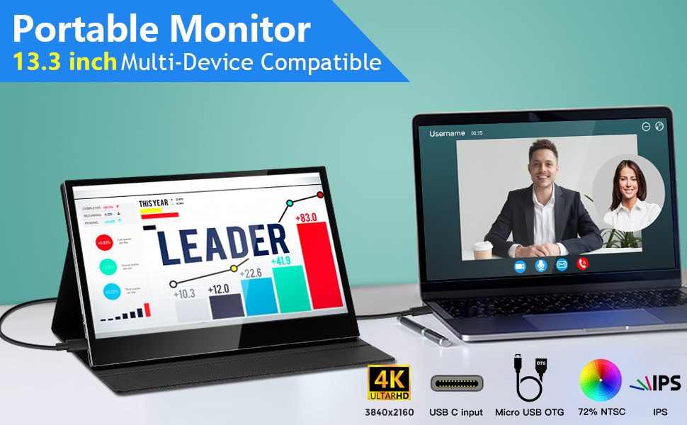 Ultra ince tek tümleşik çerçeve monitörü S14ec-1