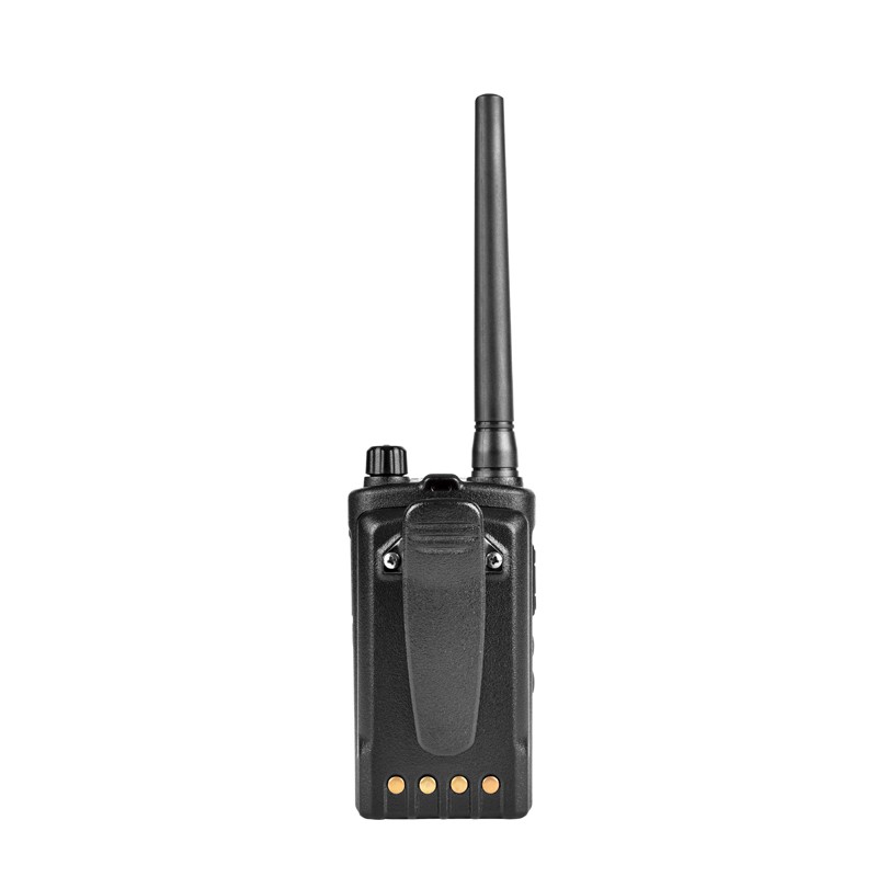 5W UHF Çift Ekranlı Taşınabilir El Telsizi
