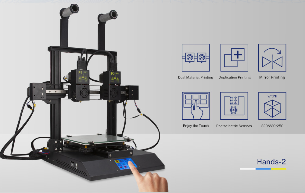 TENLOG Eller 2 DMP 3D Yazıcı İşlevi