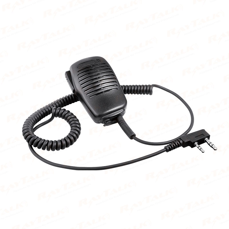 RSM-100A bas konuş ptt yaka omuz mikrofonu walkie talkie uzak hoparlör mikrofonu iki yönlü telsiz için
