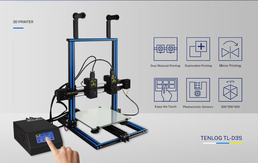 TENLOG D3S DMP 3D Yazıcı İşlevi