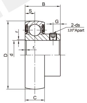 Çinko Alaşımlı Rulman K005