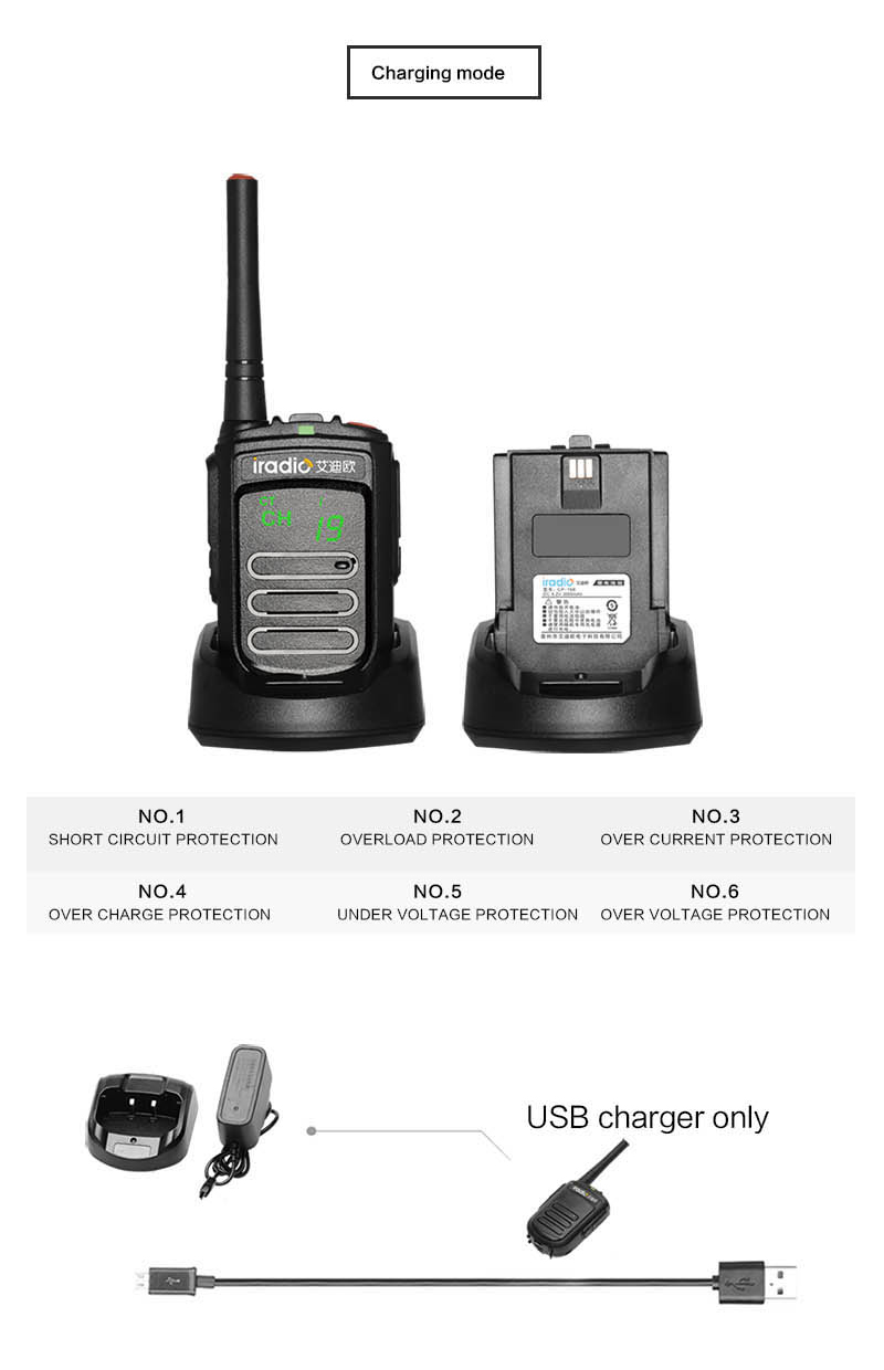 ticari UHF taşınabilir radyo