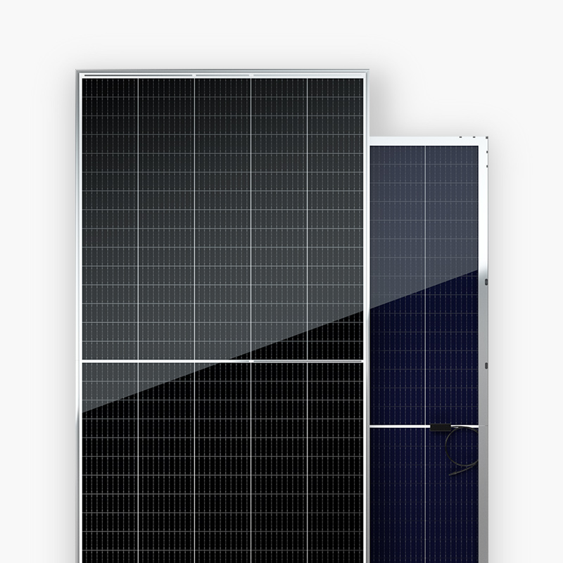 Ticari PERC Mono Çift Cam Bifacial PERC Fotovoltaik Güneş Paneli 500w
