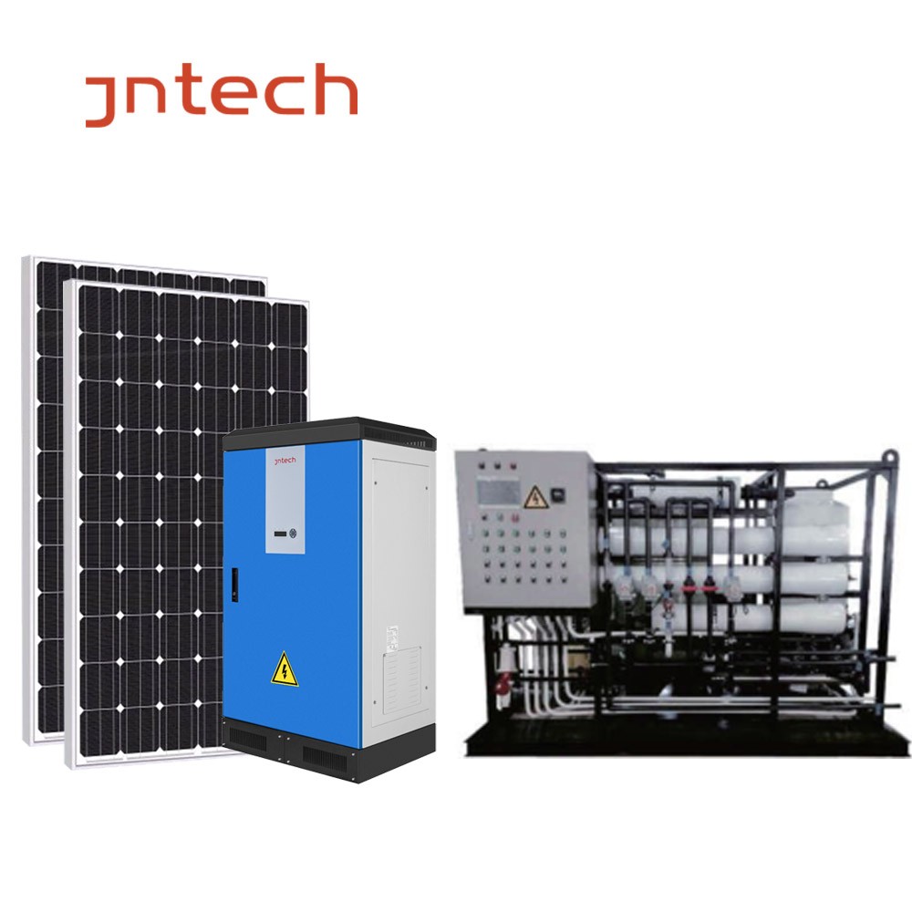 JNTECH güneş enerjili su arıtma sistemi acı su temizleme Musluk suyu arıtma
