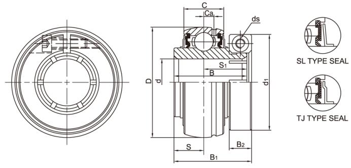 Rulman UE205