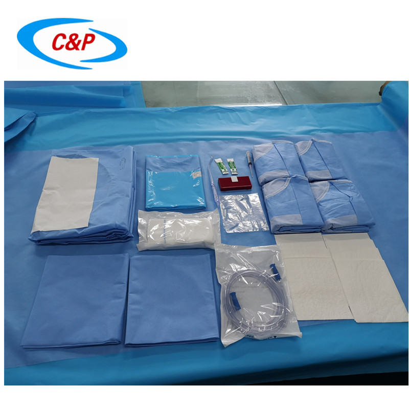 Tıbbi Sarf Malzemesi Tek Kullanımlık C-Bölüm Örtü Paketi
