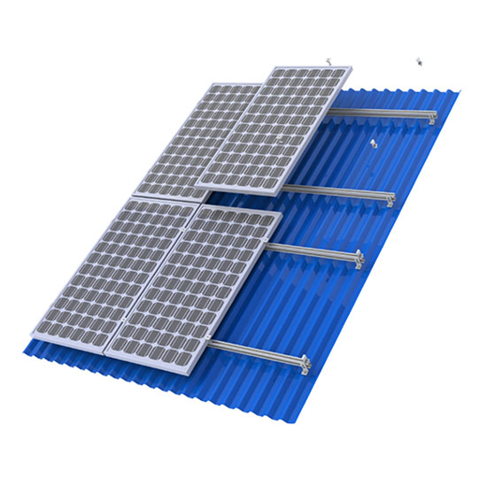 Metal Çatı Güneş Paneli Montaj Yapı Sistemi
