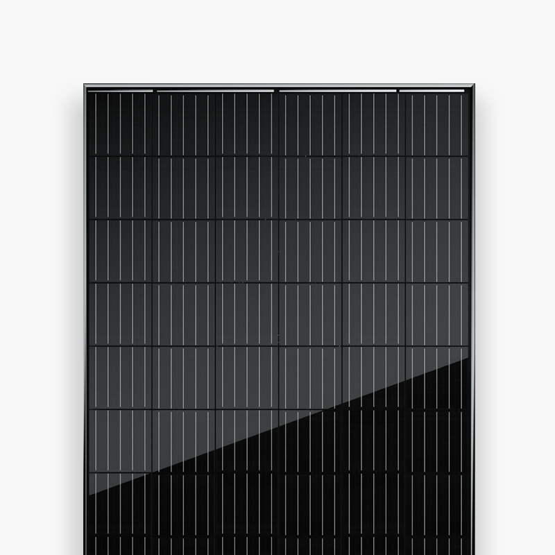 315-330W Siyah Arka Tabaka Çerçeveli Fotovoltaik Hücre Monofacial Solar Modül
