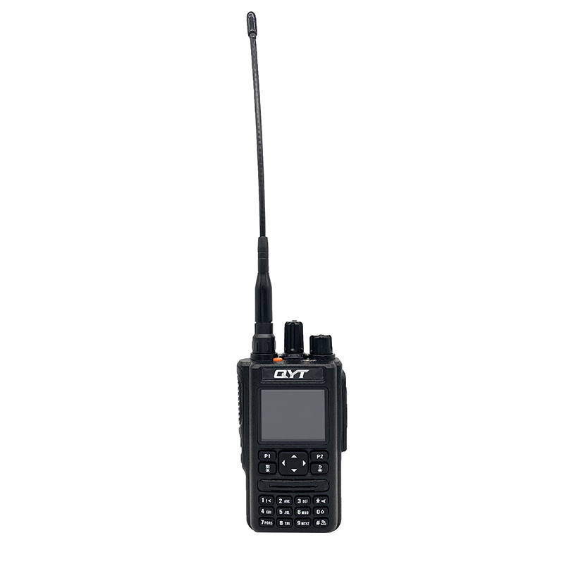 QYT tam frekanslı analog GPS VHF UHF telsiz KT-9R renkli ekranlı

