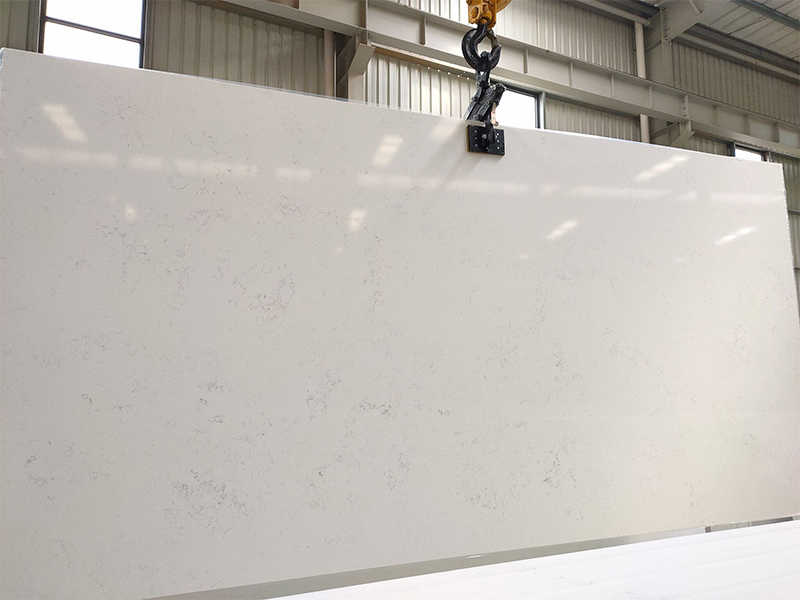 Beyaz Carrara Mühendislik Kuvars Taş Döşeme Fabrika Fiyatı
