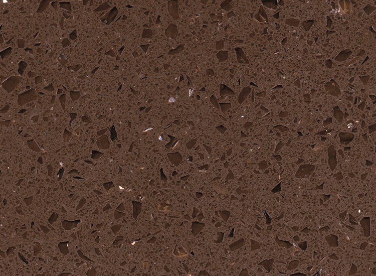 RSC1815 Kristal Koyu Kahverengi Kuvars Yüzey
