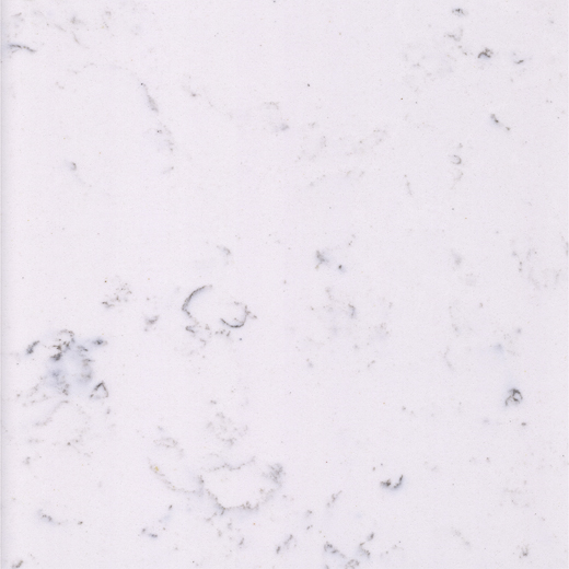 OP6304 Tiny Grain Carrara beyaz kuvars kompozit taş tezgah üstü
