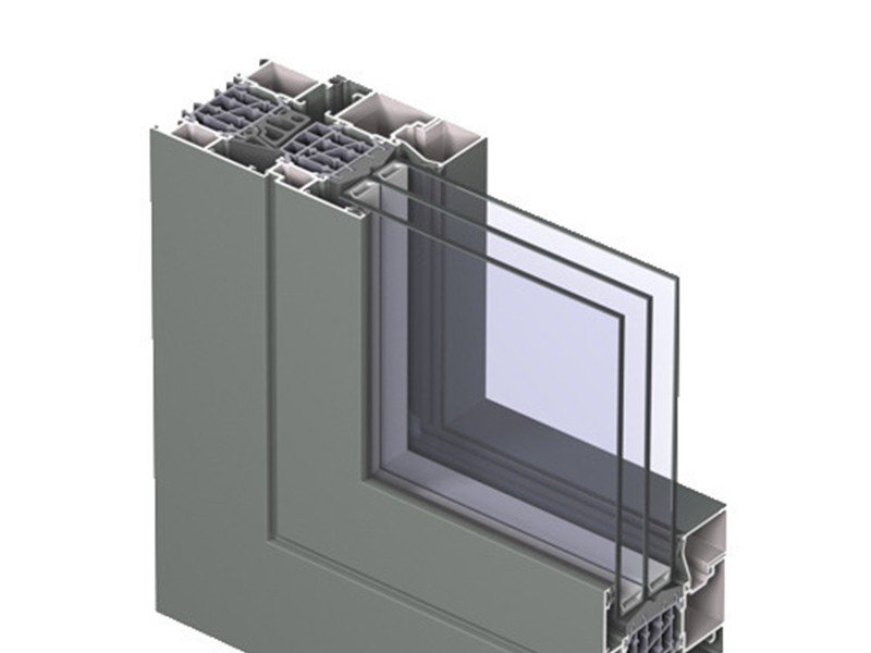 PVDF toz boya alüminyum kapı pencere profili anodize t yuvası alüminyum ekstrüzyon profili
