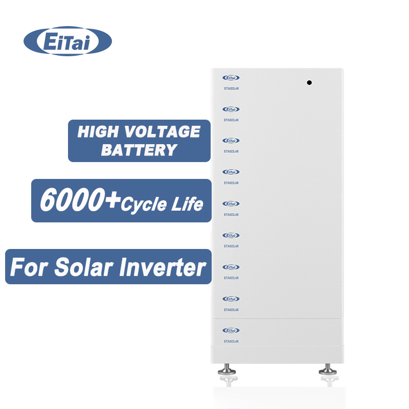 EITAI 500v Yüksek Gerilim Lifepo4 Pil 30kwh 10KWH 20KWH 30KWH Hibrit Sistem Kullanımı İçin Güneş Pili
