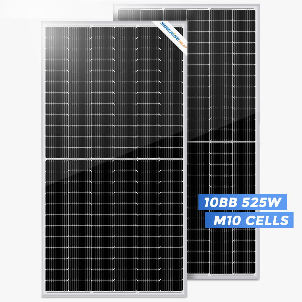 Yarım Kesim Teknolojili Yüksek Verimli Düşük LID 525 Watt Güneş Paneli
