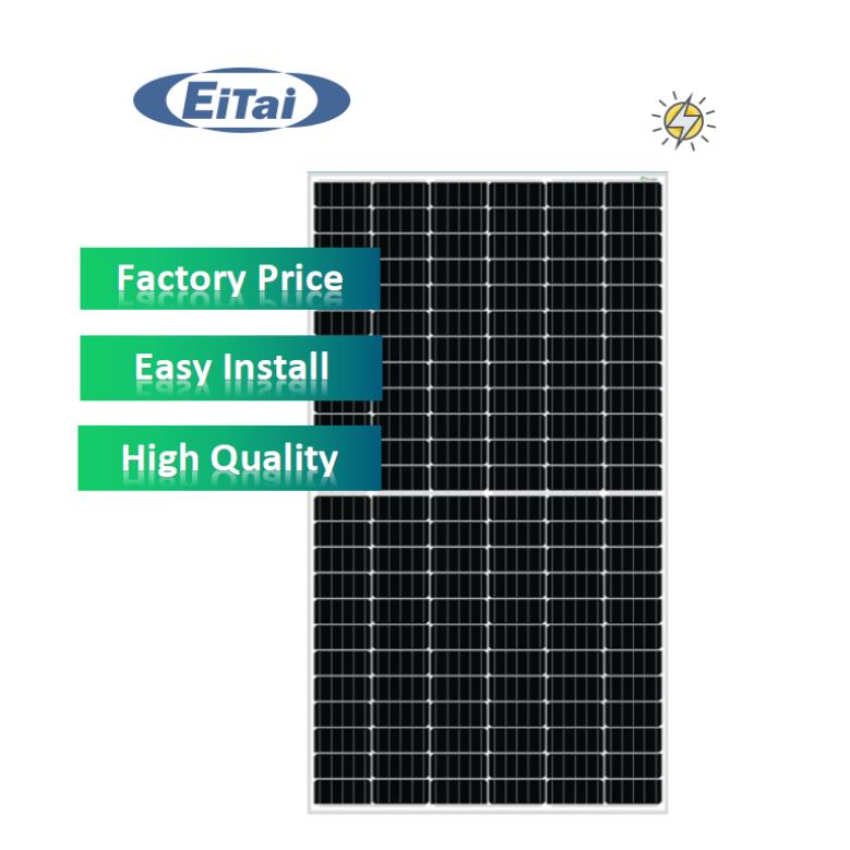 EITAI 455W Solar Panel PV 144 Hücreli Yarım Kesim Mono Modül Fiyatları
