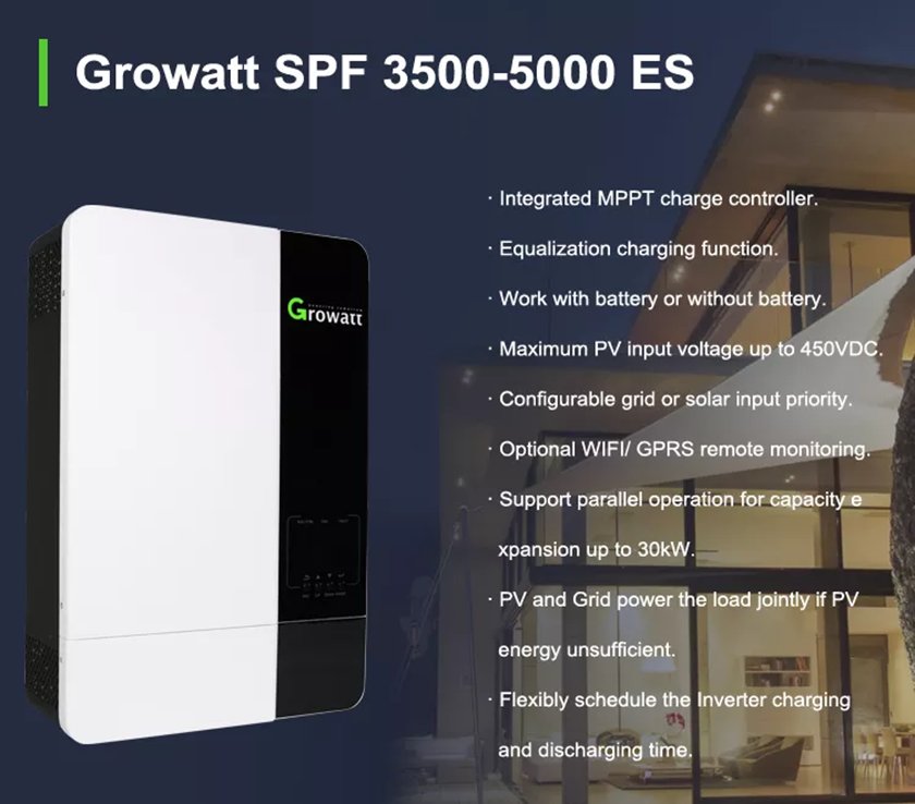 Growatt 5000es güneş invertörü