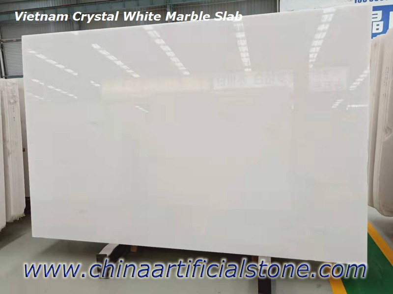 Premium Vietnam Kristal Beyaz Mermer Jumbo Döşeme
