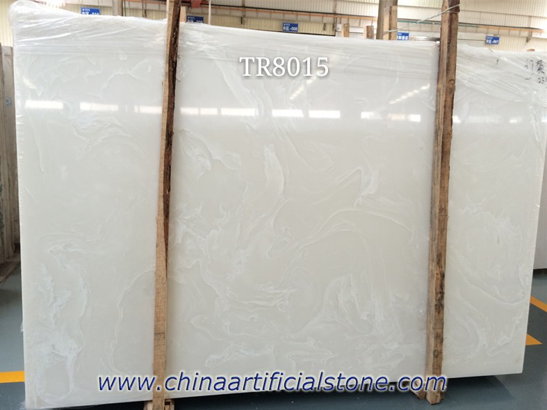 Sahte Beyaz Oniks Yapay Oniks Taş Paneller TR8015
