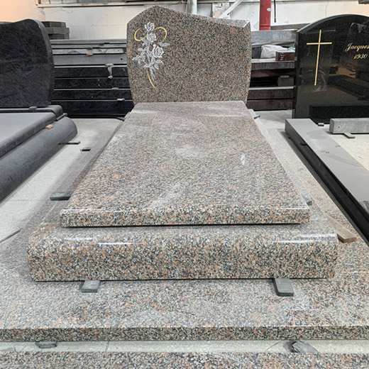 Mezarlar için Sıra Mezar Taşları Düz ​​Mezar Taşı Tasarımları Büyük Mezar Taşları
