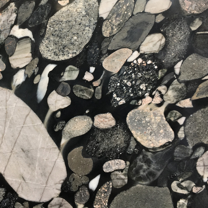 Marinace Black Pebbles Granit Döşeme
