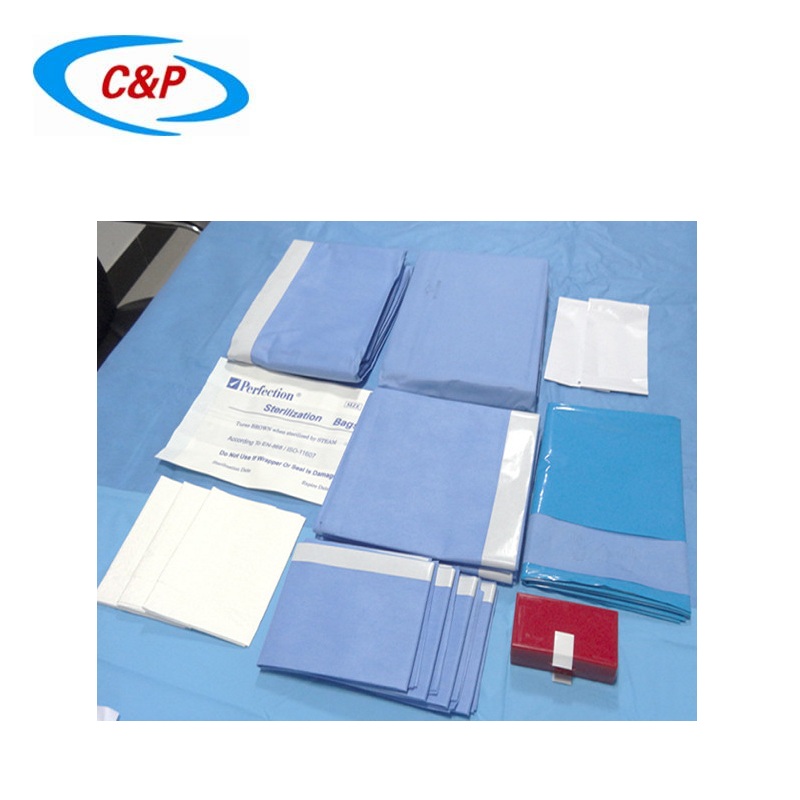 Tıbbi Kullanım İçin CE Belgeli Sıcak Satış Tek Kullanımlık Steril Bölünmüş Örtü Paketi
