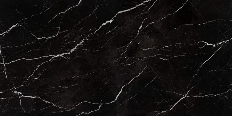 Nero Marquina Sinterlenmiş Taş Döşeme 3200x1600x12mm