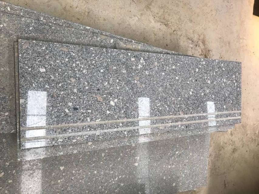 Çin Lu gri granit merdivenler yeni G383 granit
