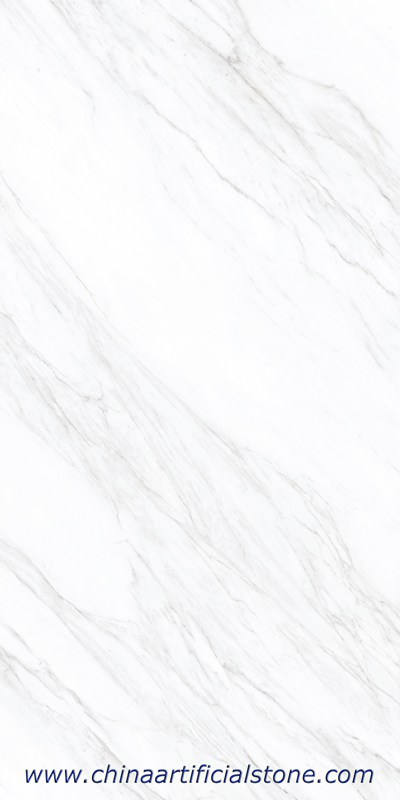 Pandora Beyaz Sinterlenmiş Taş Döşeme 3200x1600x5.8mm
