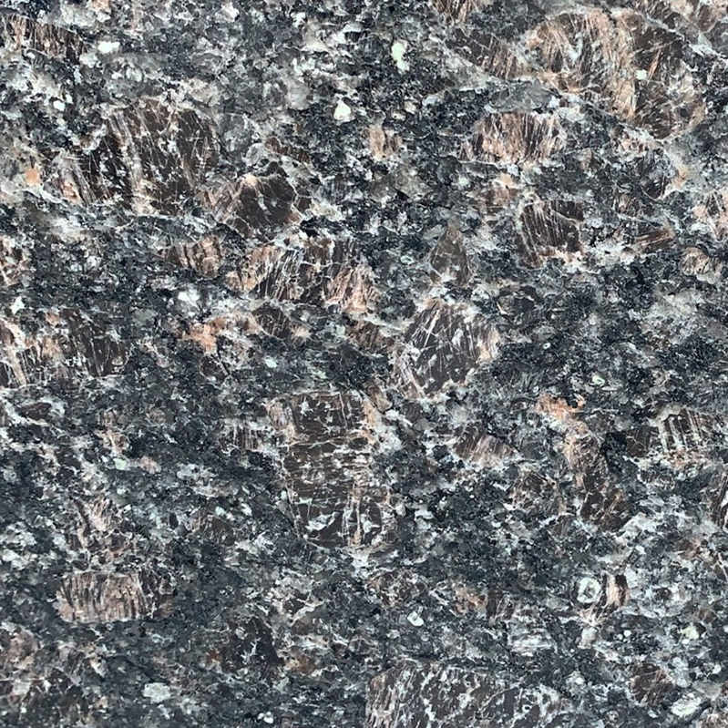 Hint Tan Kahverengi Koyu Granit Cilalı Yarım Döşeme

